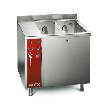 Firex LWD-4 Vegetable & Salad Washer. Stationary Tank. 13-53Kg. 3 Phase