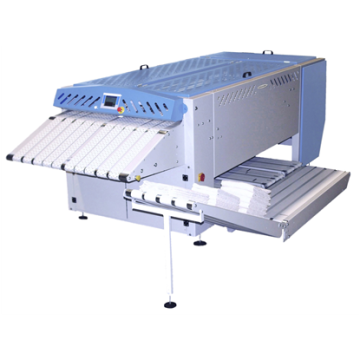 Electrolux Towel folder 1.3 Folds with three length folds and one cross, piles are returned to the operator

