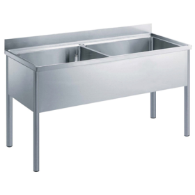 Electrolux 1800 mm Soaking Sink with 2 Bowls PNC 133117