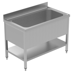 Electrolux 1200 mm Soaking Sink with 1 Bowl with Shelf PNC 134121