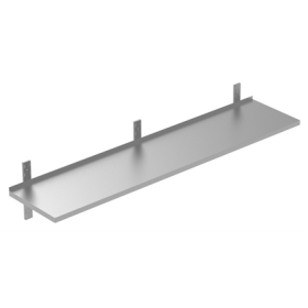 Electrolux 1800 mm Solid Wall Shelf with Brackets PNC 134152