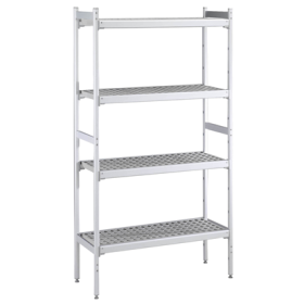 Electrolux Aluminium and Polyethylene Shelving Set for 1630x2030 mm cold rooms PNC 137092