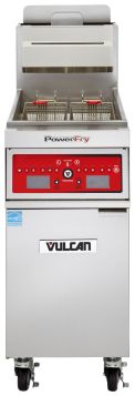 Vulcan Hart PowerFry5 1VK45C gas fryer with programmable controls