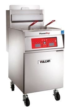 Vulcan Hart PowerFry5 1VK85CF gas fryer programmable control and KleenScreen PLUS® filter