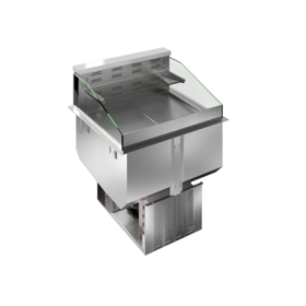Electrolux Drop-in refrigerated well, ventilated, 1 refrigerated shelf and 1 neutral shelf (2 GN) PNC 341050