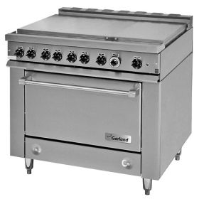Garland 36E Series Electric Commercial Range 36ER39. 6 Boil Sections and Standard Oven