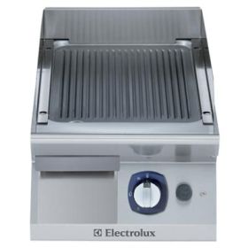 Electrolux 371030 700XP 400mm wide Gas Griddle with Mild Steel Cooking Surface. Model number: E7FTGDSR00