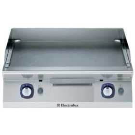 Electrolux 371031 700XP 800mm wide Gas Griddle with Mild Steel Cooking Surface. Model number: E7FTGHSS00