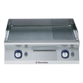 Electrolux 371032 700XP 800mm wide Gas Griddle with Mild Steel Cooking Surface. Model number: E7FTGHSP00