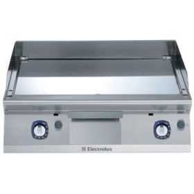 Electrolux 371038 700XP 800mm wide Gas Griddle with Chrome Cooking Surface. Model number: E7FTGHCS00