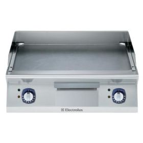 Electrolux 371186 700XP 800mm wide Electric Griddle with Mild Steel Cooking Surface. Model number: E7FTEHSSI0