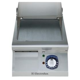 Electrolux 371192 700XP 400mm wide Electric Griddle with Mild Steel Cooking Surface. Model number: E7FTEDHSI0