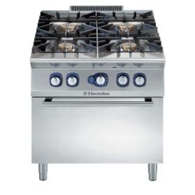 Electrolux 391006 900XP 4 Burner Gas Commercial Range 10 kW on Gas Oven. Model number: E9GCGH4CGM
