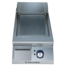 Electrolux 391068 900XP 400mm wide Electric Griddle with Mild Steel Cooking Surface. Model number: E9FTEDSR00