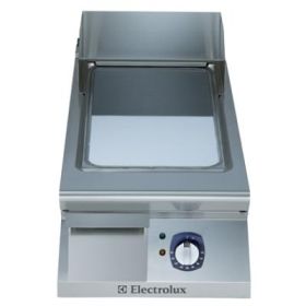 Electrolux 391072 900XP 400mm wide Electric Griddle with Chrome Cooking Surface. Model number: E9FTEDCS00