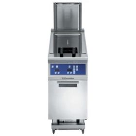 Electrolux 391082 900XP Single Tank/Well Gas Fryer 23 litre with Electronic control and Oil filtering. Model number: E9FRGD1JFO