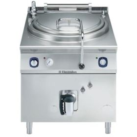 Electrolux 391100 900XP Gas  Boiling Pan 100 litre indirect heat. Model number: E9BSGHIPF0