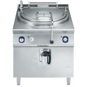 Electrolux 391101 900XP Gas  Boiling Pan 100 litre indirect heat automatic refill. Model number: E9BSGHIPFR