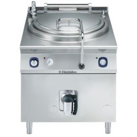 Electrolux 391103 900XP Gas  Boiling Pan 150 litre indirect heat automatic refill. Model number: E9BSGHIRFR