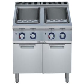 Electrolux 391112 900XP Gas Pasta Cooker 2 Wells 40 litres. Model number: E9PCGH2MF0