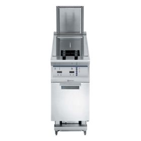Electrolux 391334 900XP Single Tank/Well Gas Fryer 23 litre with Electronic control and Oil filtering. Model number: E9KKIBBAMCG