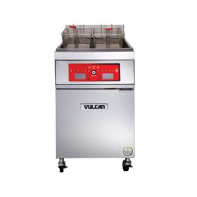 Vulcan Hart ER Series 1ER50CF electric fryer programmable control and KleenScreen PLUS® filter