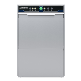 Electrolux Small Double Skin Glasswasher, 1 cycle, drain pump, detergent and rinse aid dispensers, 30 racks/hour - UK PNC 402203