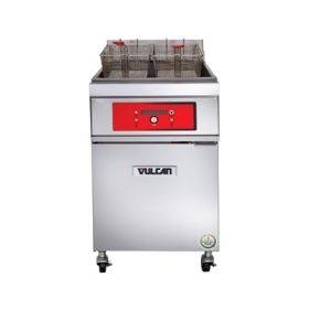 Vulcan Hart ER Series 1ER85CF electric fryer programmable control and KleenScreen PLUS® filter