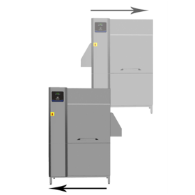 Electrolux Single rinse Rack Type dishwasher, 100 racks/hour, electric PNC 534410