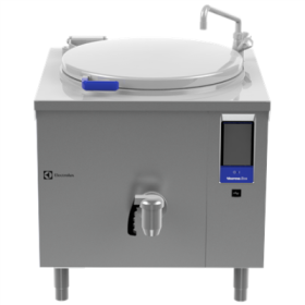 Electrolux Thermaline 586301 Electric Boiling Pan 60 litre Hygienic Profile Freestanding with Tap. Model number: PBON06EAEM