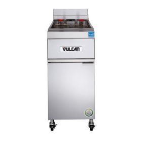 Vulcan Hart ER Series 1ER50AF electric fryer solid state control and KleenScreen PLUS® filter