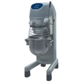 Electrolux 601716 Stainless Steel Planetary Mixer 20 litre floor model with hub. Model number: XBMF20ASX3
