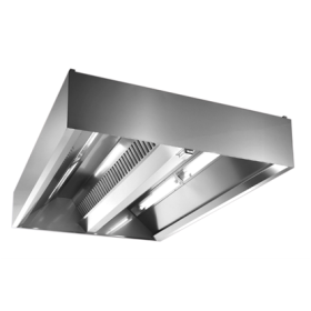 Electrolux Island Hood with Filters and Lamps in 304 AISI Stainless Steels 3600x1800mm PNC 640041