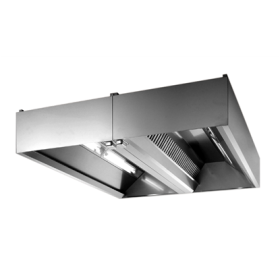 Electrolux Island Hood with Filters and Lamps in 304 AISI Stainless Steels 3200x2600mm PNC 640042