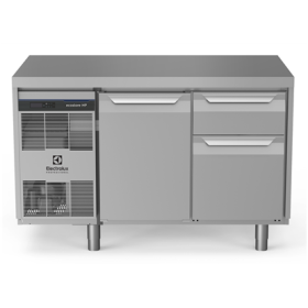 Electrolux ecostore HP Premium Refrigerated Counter - 290lt, 1-Door 1/3+2/3 Drawers PNC 710014