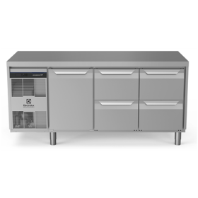 Electrolux ecostore HP Premium Refrigerated Counter - 440lt, 1-Door, 4-Drawer PNC 710045