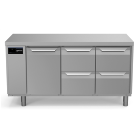 Electrolux ecostore HP Premium Refrigerated Counter - 440lt, 1-Door, 4-Drawer, Remote PNC 710047