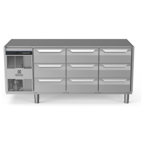 Electrolux ecostore HP Premium Refrigerated Counter - 440lt, 9-Drawer, No Top PNC 710056