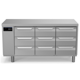 Electrolux ecostore HP Premium Refrigerated Counter - 440lt, 9x1/3 Drawers, Remote PNC 710059