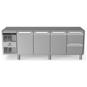 Electrolux ecostore HP Premium Refrigerated Counter - 590lt, 3 Door and 2 Drawers - No Top PNC 710066