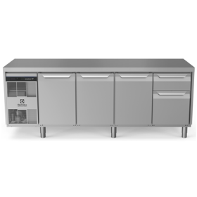 Electrolux ecostore HP Premium Refrigerated Counter - 590lt, 3-Door, 1/3+2/3 Drawers PNC 710075