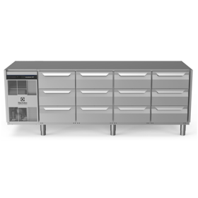 Electrolux ecostore HP Premium Refrigerated Counter - 590lt, 12x1/3 Drawers, No Top PNC 710089