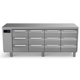 Electrolux ecostore HP Premium Refrigerated Counter - 590lt, 12x1/3 Drawers, Remote PNC 710092