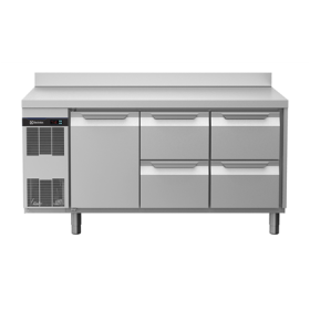 Electrolux ecostore HP Concept Refrigerated Counter, 1 Door, 4 Drawers Splashback PNC 710336