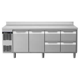 Electrolux ecostore HP Concept Refrigerated Counter - 2 Door, 4 Drawers with Splashback PNC 710346