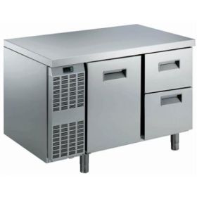 Electrolux 726140 Refrigerated Counter. Benefit Line 1 Door and 2 Drawers - AISI 304. Model number: RCSN2M12