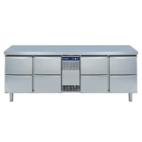 Electrolux 726201 Refrigerated Counter. HD Line. Capacity: 590 litre 8 Drawers. Model number: RCDR4M08