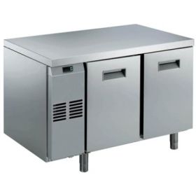 Electrolux 726202 Refrigerated Counter. 2 Doors. Built in AISI 304 steel. Requires remote condenser. Model number: RCSN2M2R