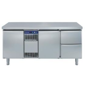 Electrolux 726560 Refrigerated Counter. Capacity: 440 litres. 2 Doors 2 Drawers. Model number: RCDR3M22