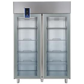 Electrolux 727262 ecostore Premium 2 Glass Door Digital Refrigerator 1430 litre (+2/+10). Model number: ESP142GR